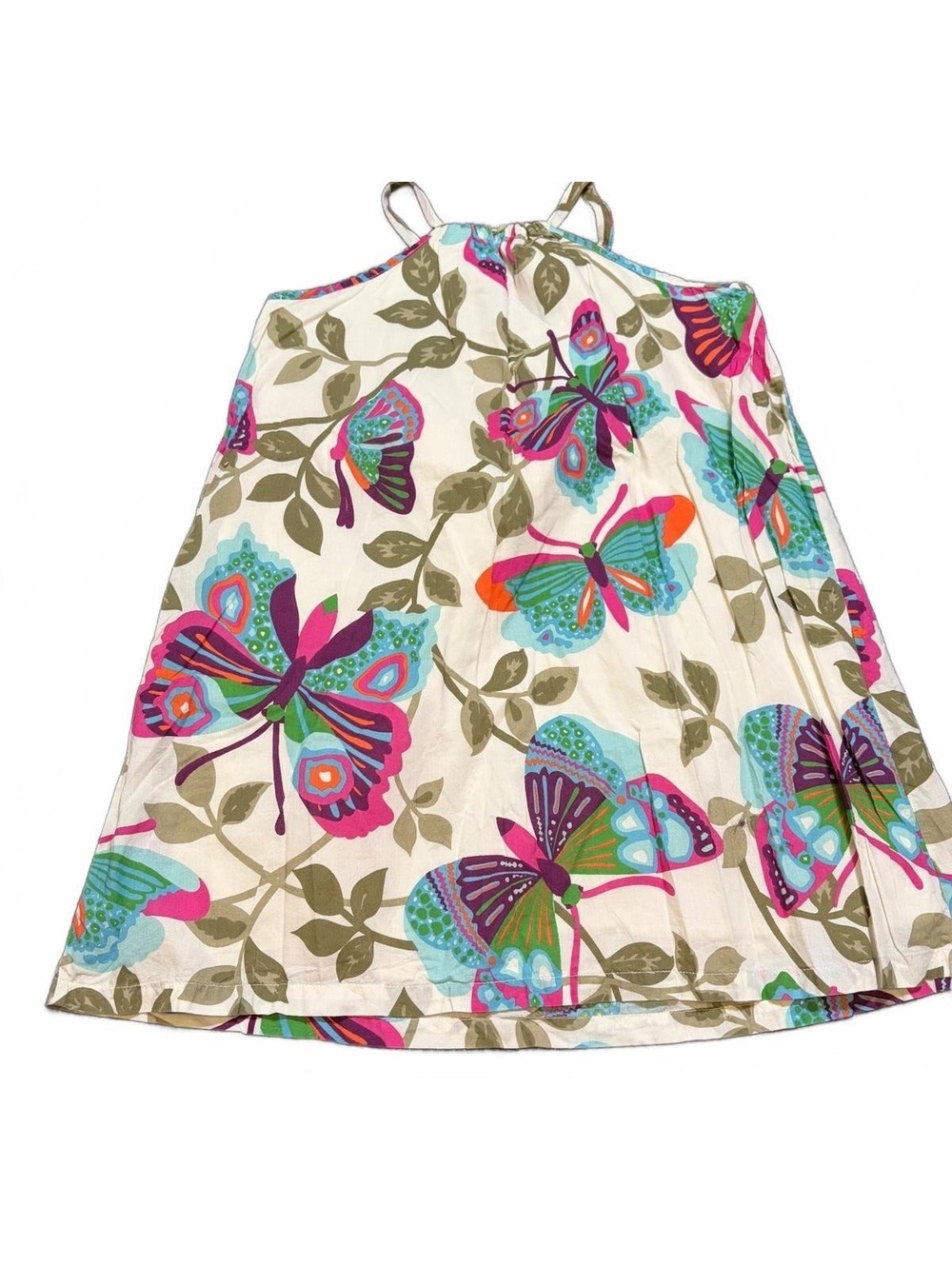 GapKids Girls' Cotton Butterfly Print Dress Size M